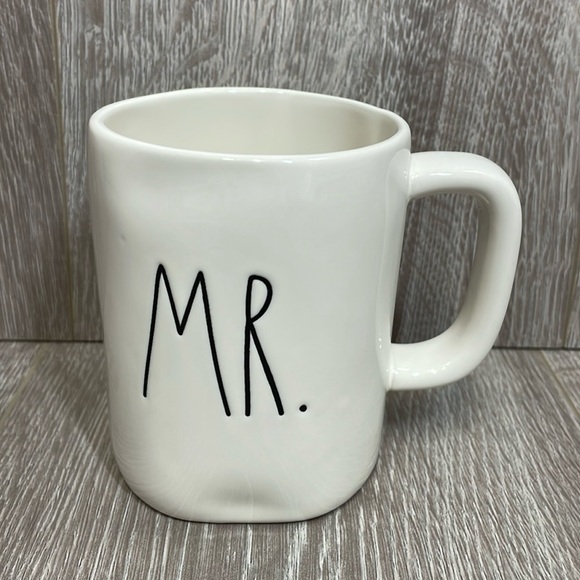 NWOT Rae Dunn “MR.” Ceramic Coffee Tea Mug - Picture 1 of 6